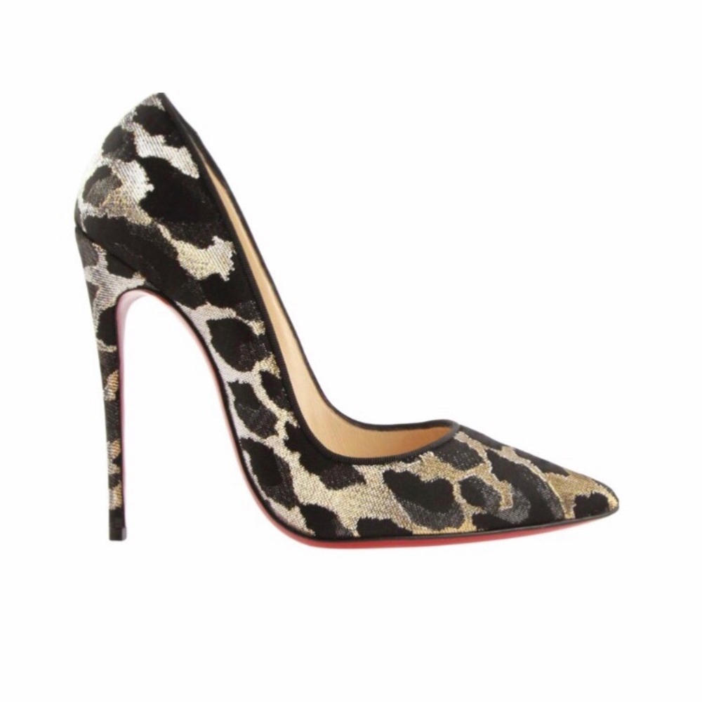 Christian Louboutin ‘So Kate’ Lurex Feline